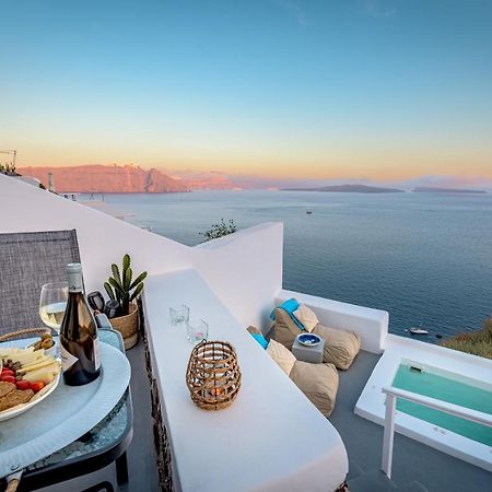 Amazing View Villa Oia With Jacuzzi Esterno foto