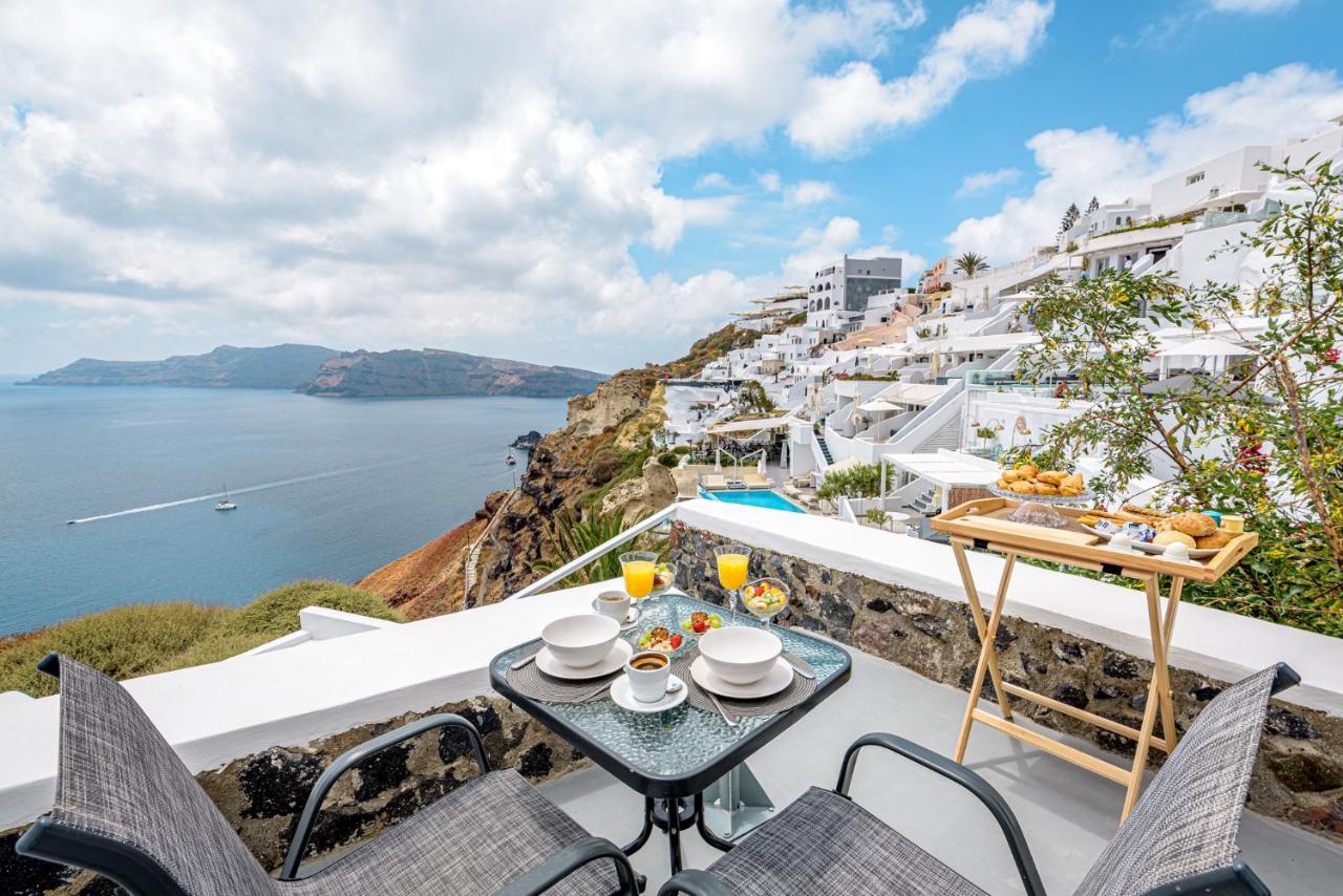 Amazing View Villa Oia With Jacuzzi Esterno foto