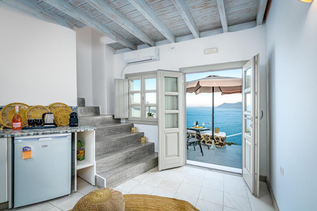 Amazing View Villa Oia With Jacuzzi Esterno foto