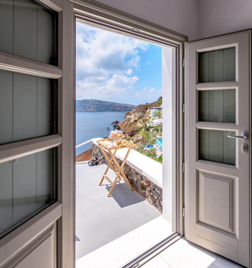 Amazing View Villa Oia With Jacuzzi Esterno foto